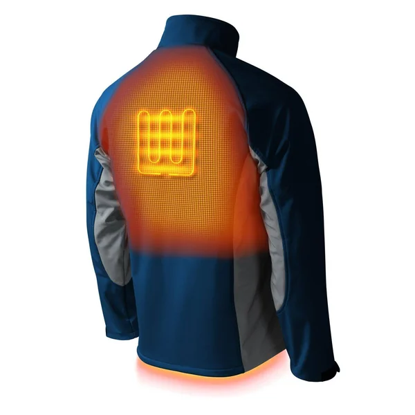 Gobi Heat Sahara Men's 3 Zone Heated Jacket Endeavor-Steel (S)