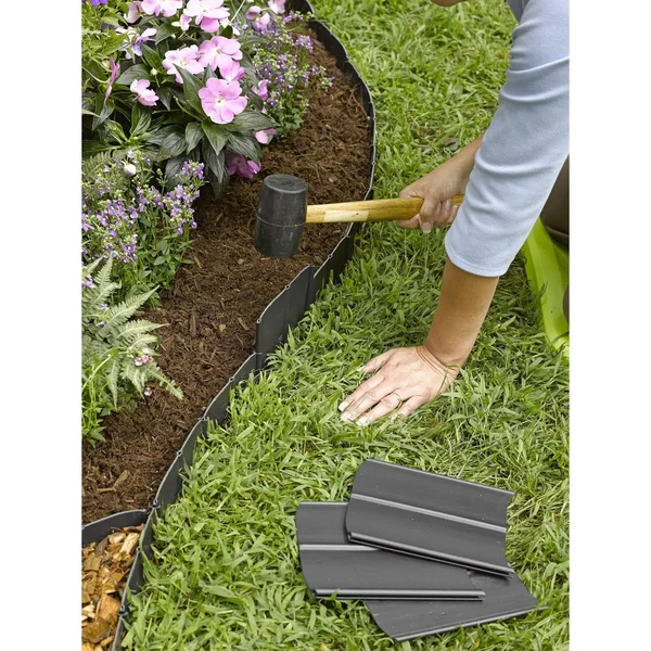 12x22 Pound-In Edging - Edgings & Mulches - Gardener&s Supply Company