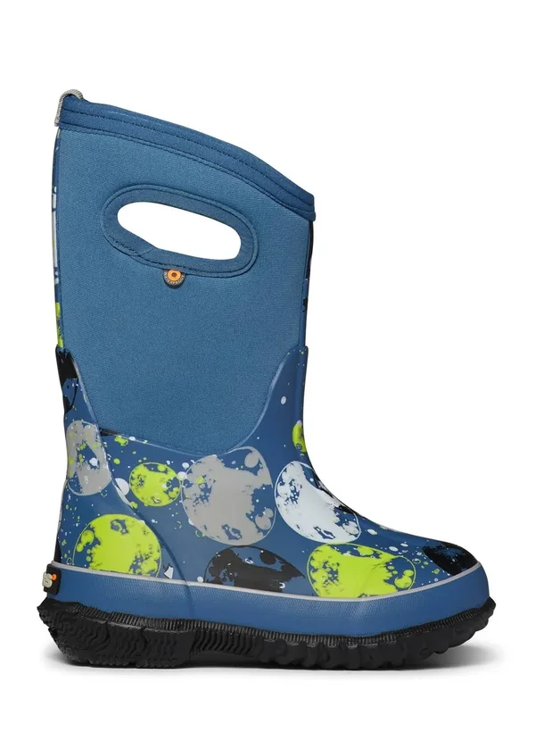 Bogs Classic Moons Boot - Kids& Dark Blue Multi - 2.0