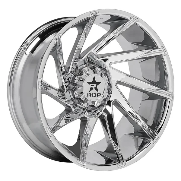 20x10 RBP Wheels 77R Spike Chrome 77R-2010-86-00C-D