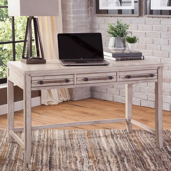 Asher 50-Inch Writing Desk by Greyson Living - Weathered Grey