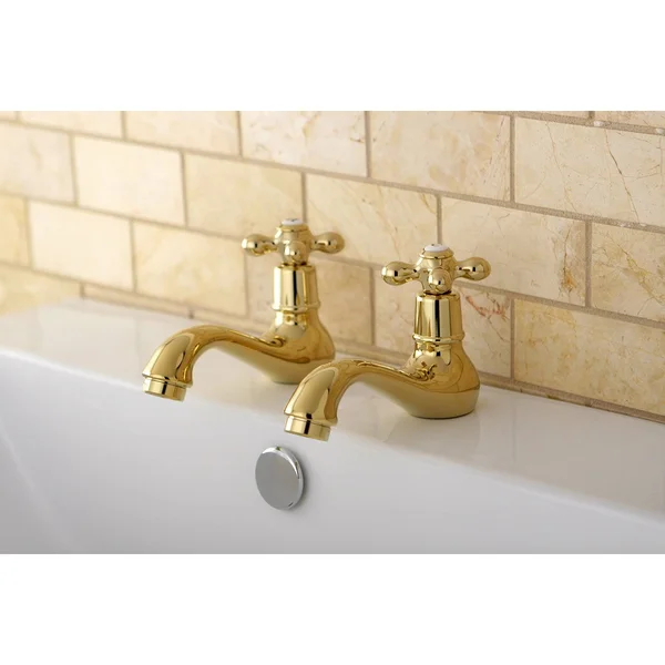 Kingston Brass Heritage Basin Faucet Set; Satin Nickel KS1108AX