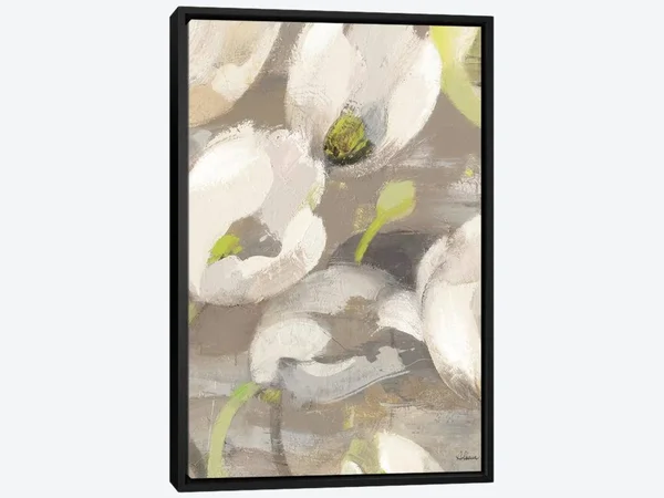 Framed Canvas Art - Tulip Delight I by Albena Hristova ( Floral & Botanical > Flowers > Tulips art)