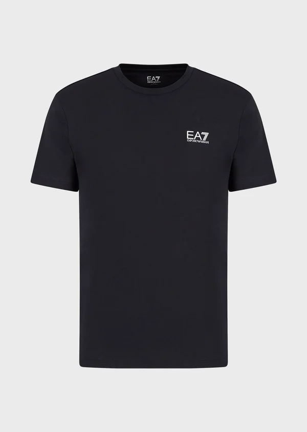 Emporio Armani T-Shirt with Logo Men's Navy Blue