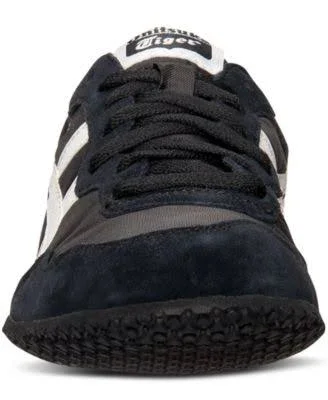 Onitsuka Tiger Men's Serrano Suede Sneakers - Black White - Size 11