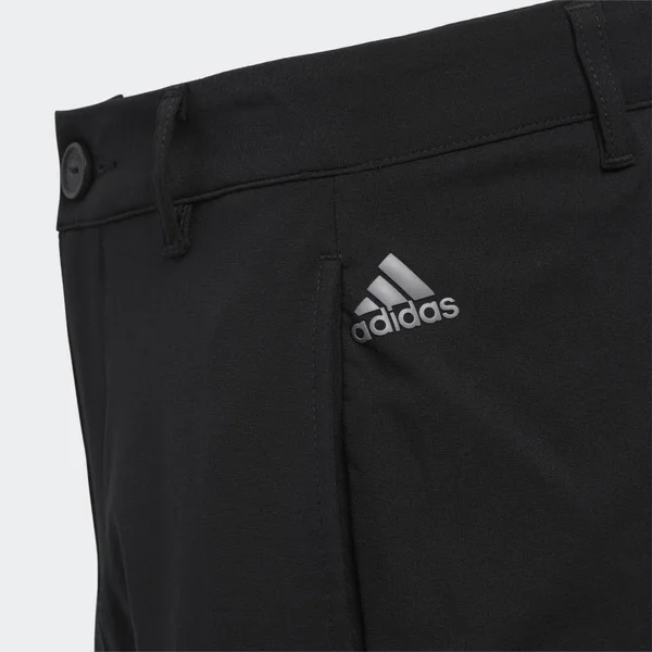 Adidas Boys& Solid Golf Pants, XS, Black