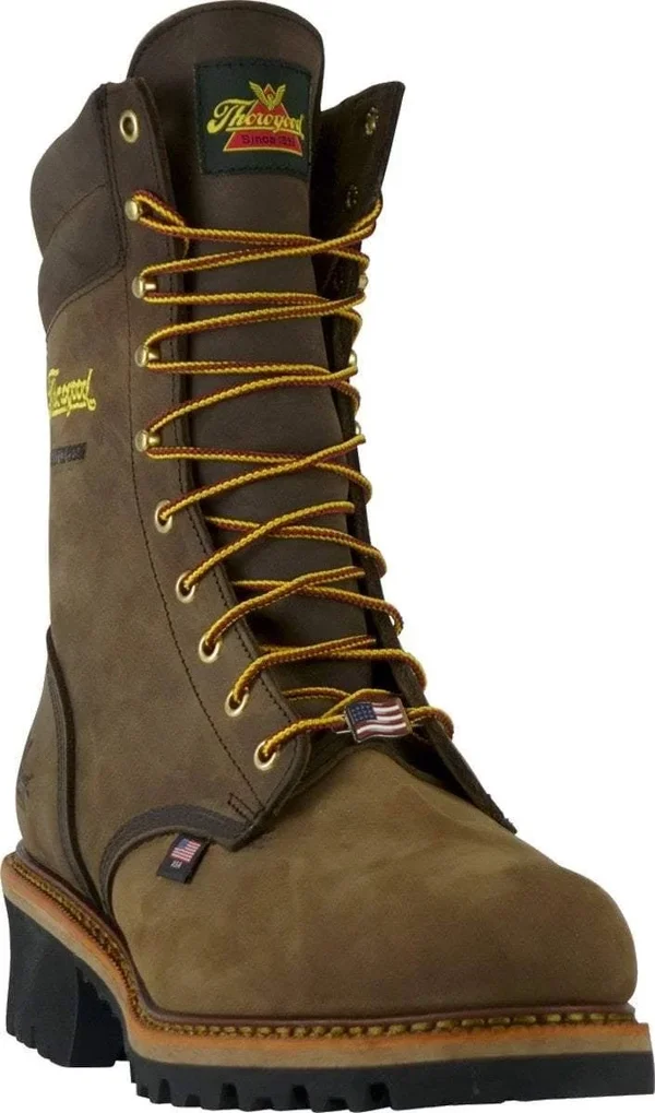 Thorogood Men's Logger Series 9x22 Waterproof Steel Toe Looger Boot