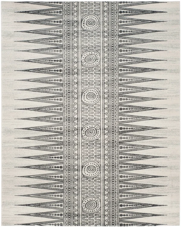 Safavieh EVK226D Evoke Ivory - Grey Area Rug - 11& x 15&