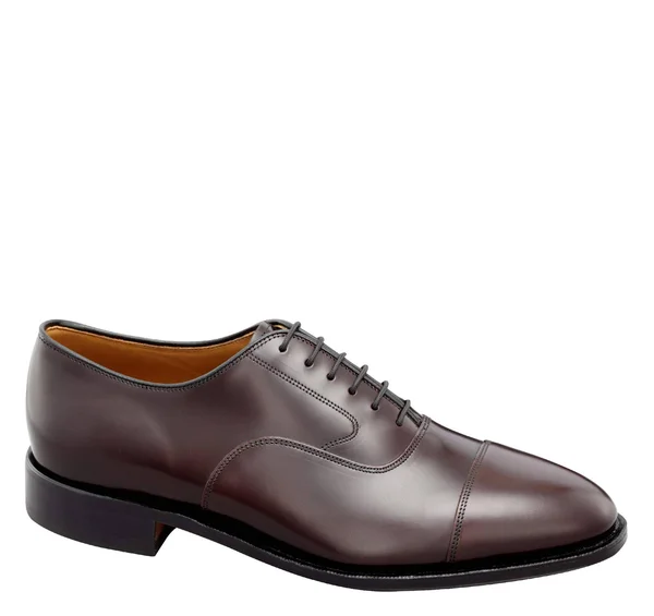 Johnston & Murphy Men's Melton Cap Toe Oxfords - Burgundy, 12 C Width