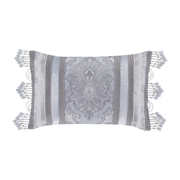 J.Queen New York Iceland Boudoir Decorative Throw Pillow Powder Blue