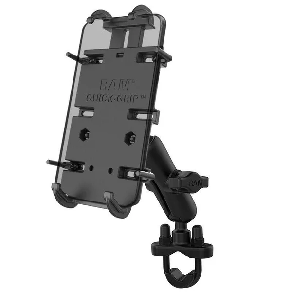 Ram Quick-Grip XL Phone Mount with Handlebar U-Bolt Base