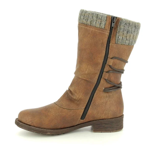 Remonte D8070-25 Andros Tex Tan Womens Knee-High Boots
