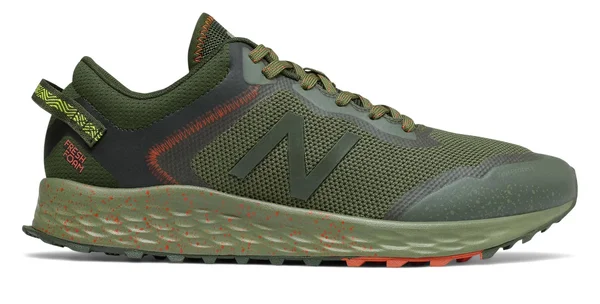 New Balance Men's Fresh Foam Arishi Trail - Orange/Black (Size 12)