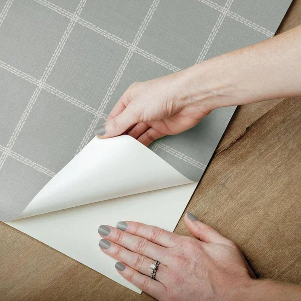 Magnolia Home Sunday Best Peel & Stick Wallpaper - Grey