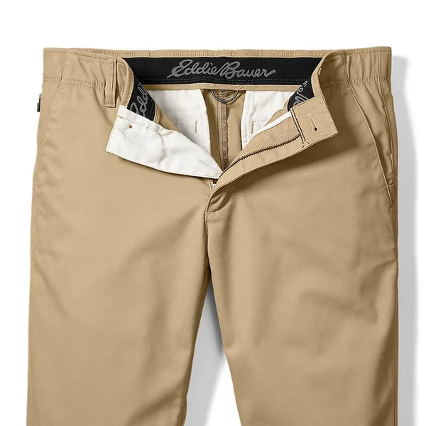 Eddie Bauer Men's Flex Wrinkle-Resistant Sport Chinos - Classic - Brown - 36/34