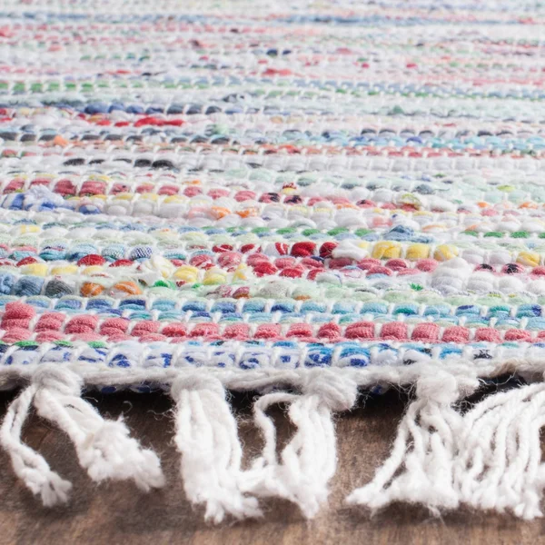 Safavieh Rag Rug Turquoise/Multi 4 ft. x 6 ft. Area Rug