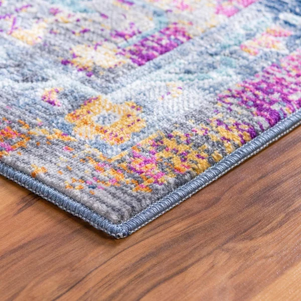Budapest Red Vintage 8x10 Area Rug