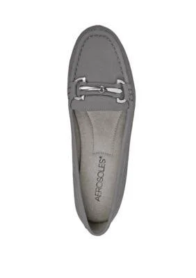 Aerosoles Day Drive Loafer, Women's, Grey, Size 6, Flats, Loafers