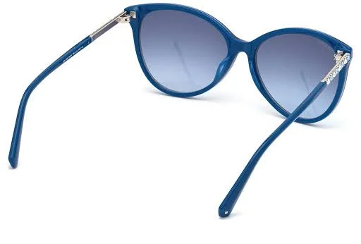 Swarovski SK0309 Sunglasses - 90W Shiny Blue - Gradient Blue