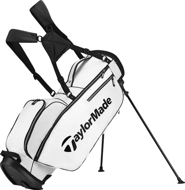 TaylorMade 5.0 Golf Stand Bag - White/Black