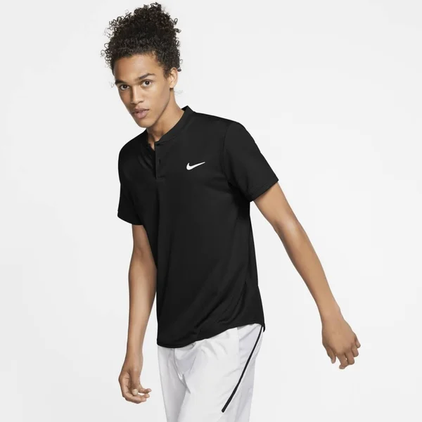 Nike Men's Dri-Fit Victory Blade Golf Polo - XL, Black