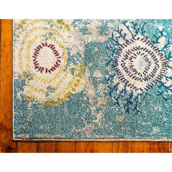 Unique Loom Sierra Estrella Area Rug - 8& x 11& Orange
