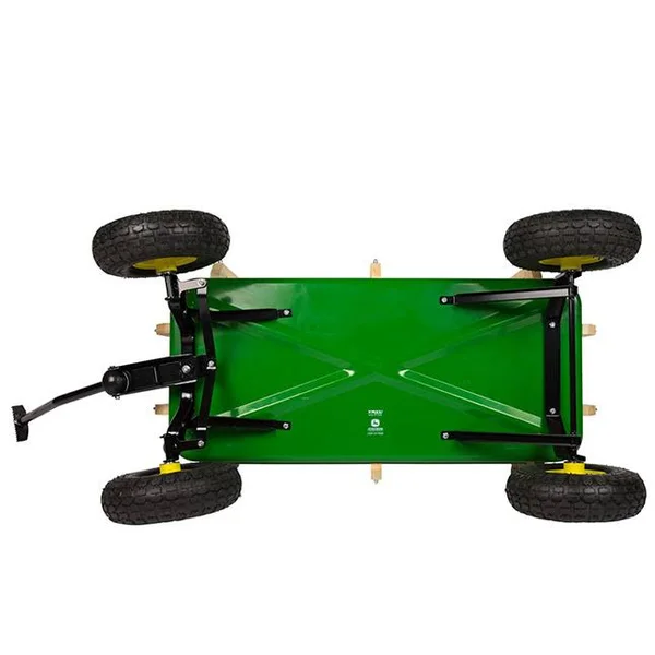 John Deere Green Stake Wagon