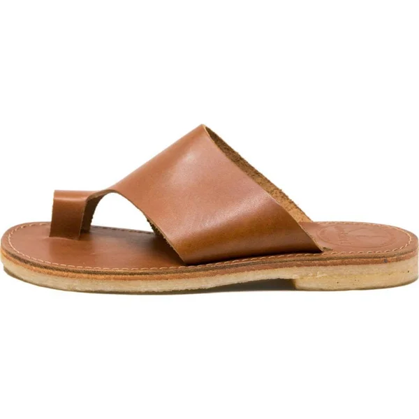 Duckfeet Mando Toe Loop Sandal, Adult Unisex, Size: 37, Brown