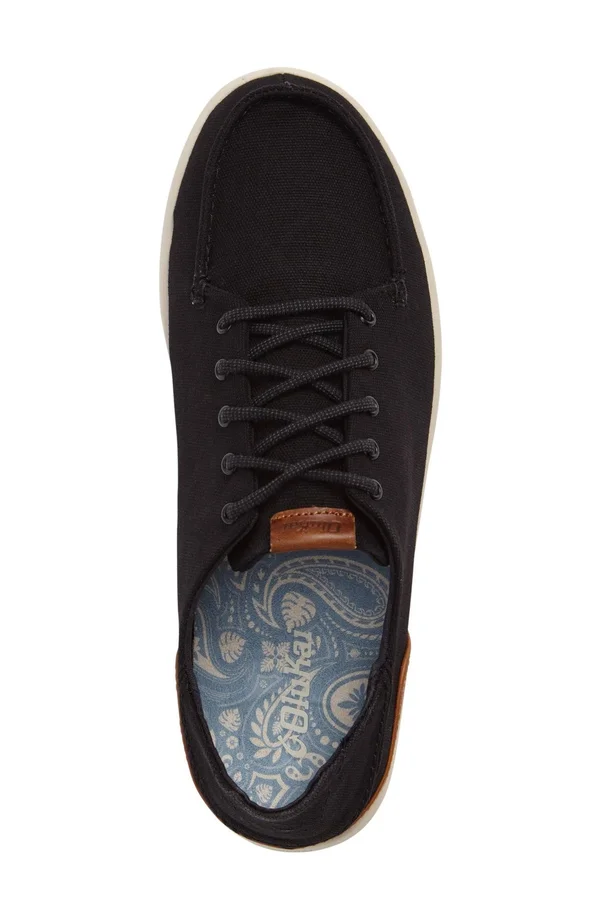 Olukai Manoa Shoe - Men's Fog/Mustard, 8.5