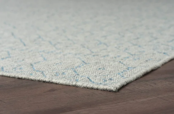 Tayse Elsa Indoor/Outdoor Area Rug, Size: 5 ft. Round, Blue
