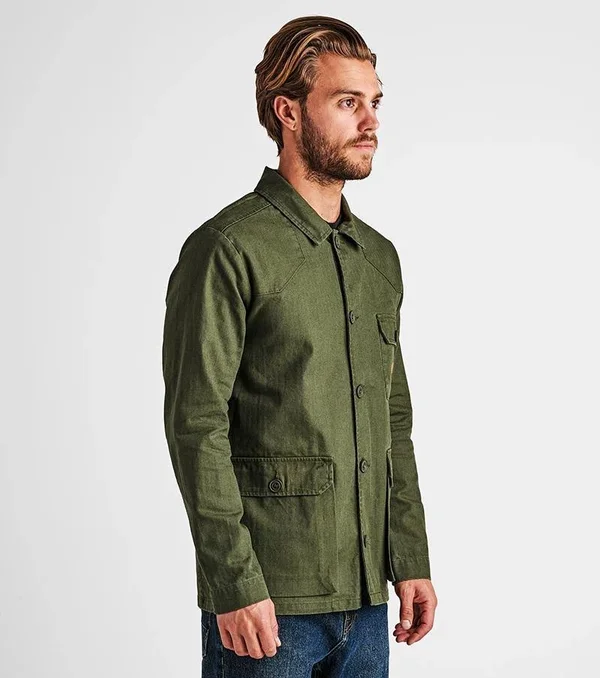 Roark Square Go Jacket Large::Dark Army