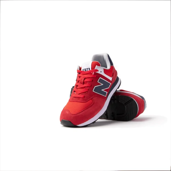 New Balance Shoes 574 - ML574SP2 - Red - 9.5