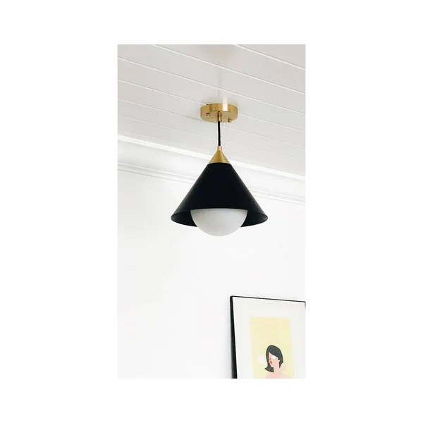 Regina Andrew Hilton Pendant, Blackened Brass
