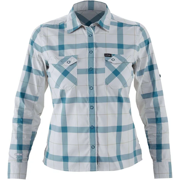 NRS Women's Guide LS Shirt - XL - Hydro