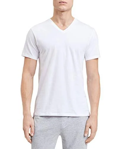 Calvin Klein Men's Cotton Classics Multipack V Neck T-Shirts