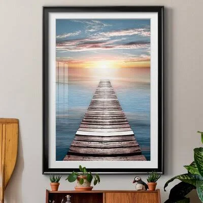 Dusk Escape by Natalie Carpentieri - Picture Frame Photograph Print on Paper Millwood Pines Format: Black Framed, Size: 24x22 H
