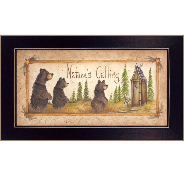 Trendy Decor 4U Nature&s Calling by Mary June Printed Framed Wall Art
