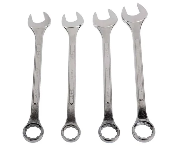 Sunex 9604 4-Piece SAE Raised Panel Super Jumbo Combination Wrench Set