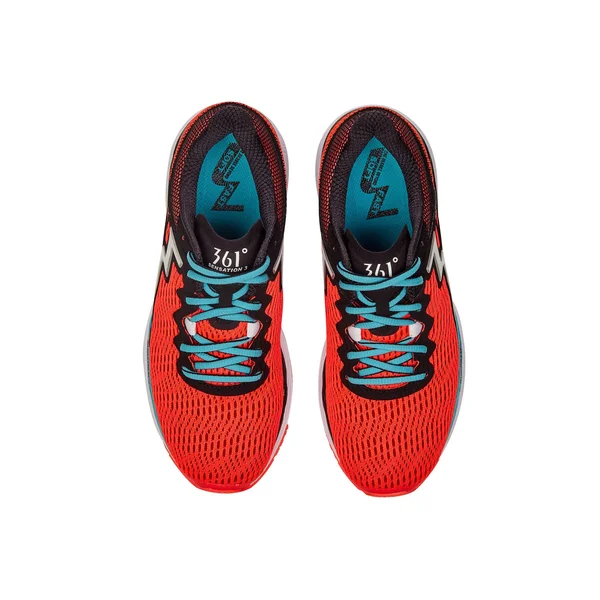 361 Degrees Women Sensation 3 Running Shoe Hazard, Black 9 B