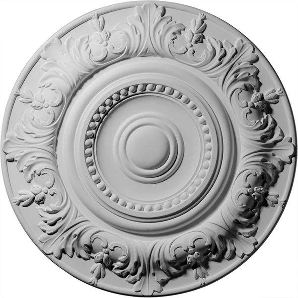 20 7/8x22OD x 1 1/4x22P Biddix Ceiling Medallion Brushed Mahogany Finished