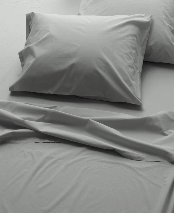 Welhome Super Soft Washed Sheet Set - Platinum - Queen