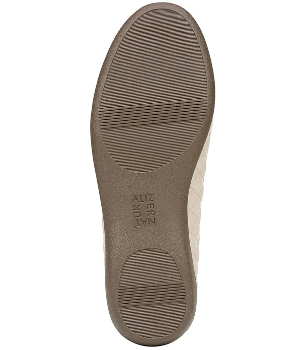 Naturalizer Flexy Quilted Leather Ballet Flats - 9.5W