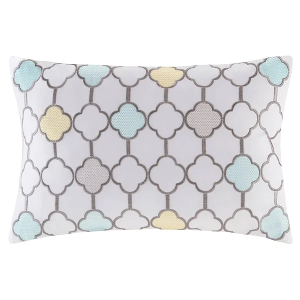 Madison Park Central Park Complete Comforter Set Yellow/Aqua King - 12 x 18 inches