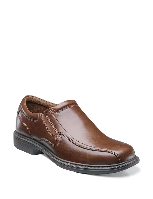 Men's Nunn Bush Bleeker St Slip-On - Cognac - Size 12
