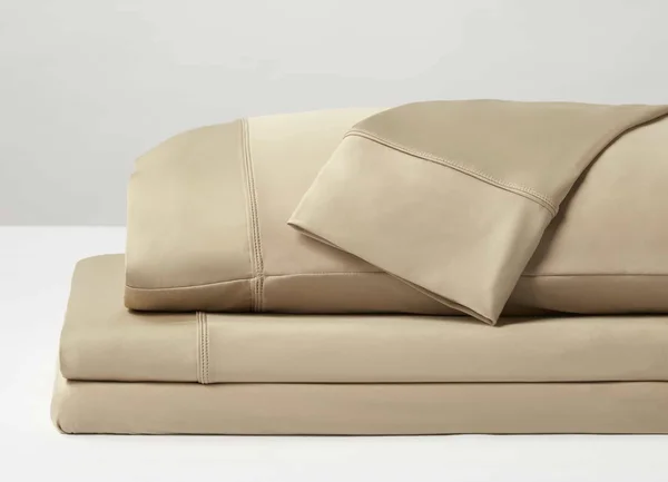 Sheex Queen Breathe Max Sheet Set, Khaki