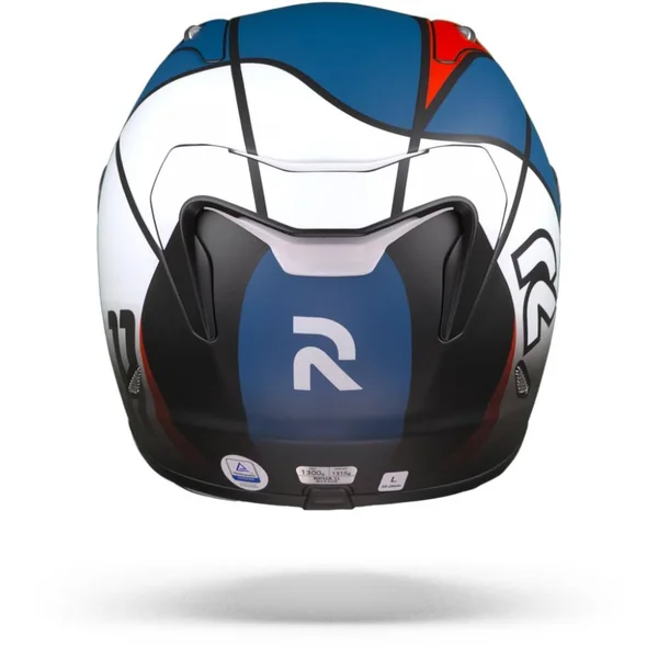 HJC RPHA 11 Quintain Helmet, white-red-blue, Size XL