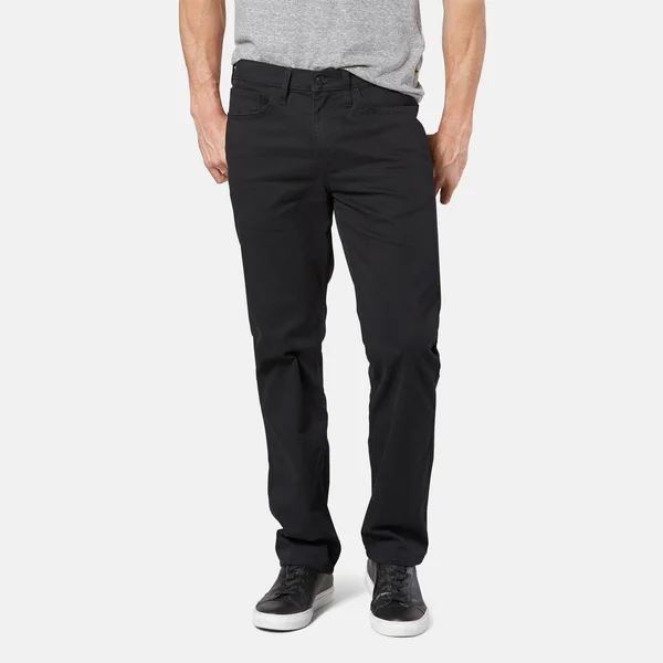 Dockers Big Tall Classic Fit New Standard Jean Cut (Black) Men's Casual Pants