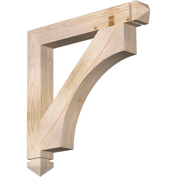 Ekena Millwork BKT04X28X28WTL03SDF 3 1/2x22W x 28x22D x 28x22H Westlake Arts & Crafts Smooth BRACKET - Douglas Fir