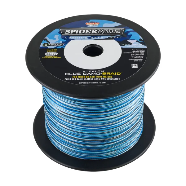 Spiderwire Stealth Blue Camo Braid