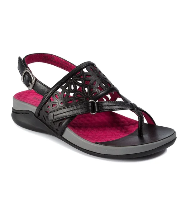 Bare Traps Nika Wedge Sandal - Women's - Black